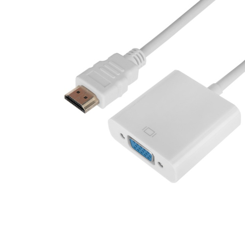 картинка Переходник штекер HDMI - гнездо VGA,  провод REXANT от магазина Сантехстрой