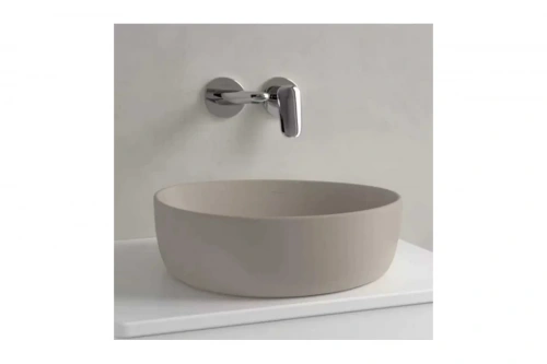 картинка Раковина накладная Villeroy & Boch Antao 400x395x145 мм, цвет Almond 4A72 40 AM 00337440 от магазина Сантехстрой