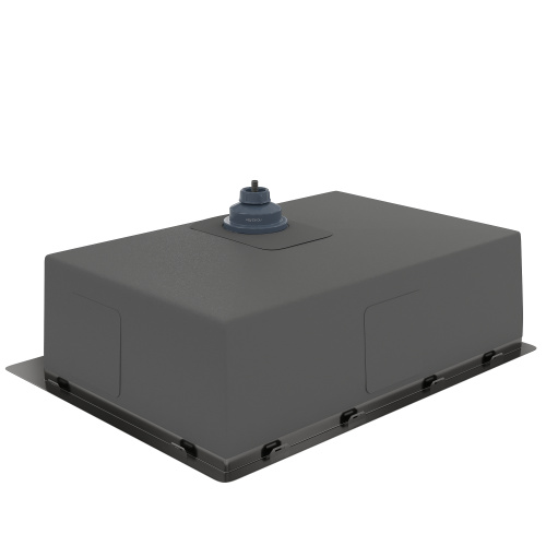 картинка Кухонная мойка Reflexion Iseo RX2265BL оружейная сталь от магазина Сантехстрой