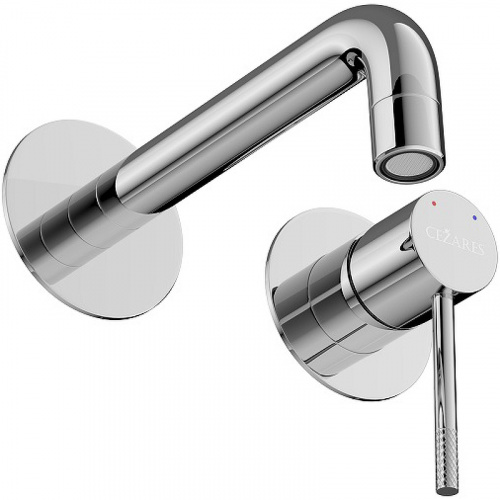 картинка Смеситель для раковины Cezares Relax RELAX-BLI2-1-01-W0 Хром от магазина Сантехстрой