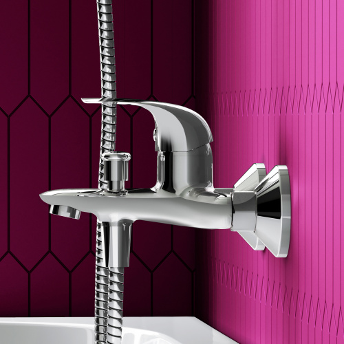 фото d1101000 stark смеситель для ванны и  душа