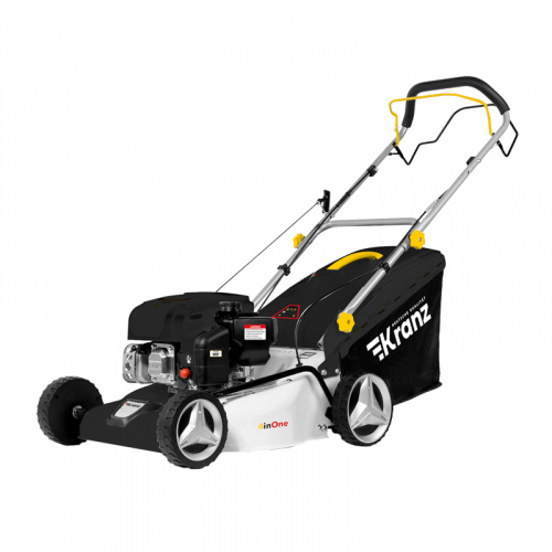 картинка Газонокосилка бензиновая KR-460SP самоходная,  150см3, 46см KRANZ от магазина Сантехстрой