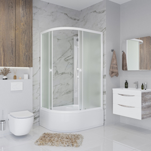 картинка Душевая кабина Niagara p90/80/40r/mt/bk от магазина Сантехстрой