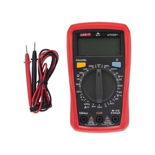 картинка Портативный мультиметр UNI-T UT33D+ от магазина Сантехстрой