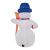 картинка 3D фигура надувная Снеговик с метлой,  размер 180 см,  внутренняя подсветка 4 LED,  компрессор с адаптером 12В,  IP 65 NEON-NIGHT от магазина Сантехстрой