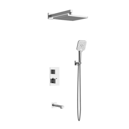 картинка Душевой комплект Next VSFW-1N3TCH термостатический встраиваемый, трехрежимный, хром от магазина Сантехстрой