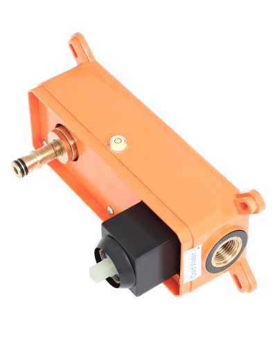 картинка Orange Lutz M04-722b Однозахватный смеситель для раковины скрытого монтажа с внутренней частью от магазина Сантехстрой