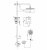 картинка Душевая система Lemark Bronx (LM3729BL) от магазина Сантехстрой