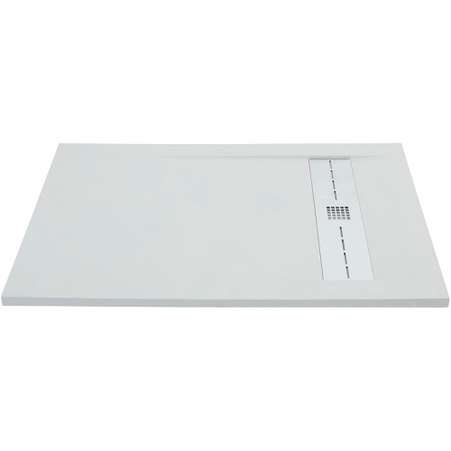 картинка Душевой поддон из искусственного камня Allen Brau Infinity 160x80 8.21006-21 Белый камень от магазина Сантехстрой