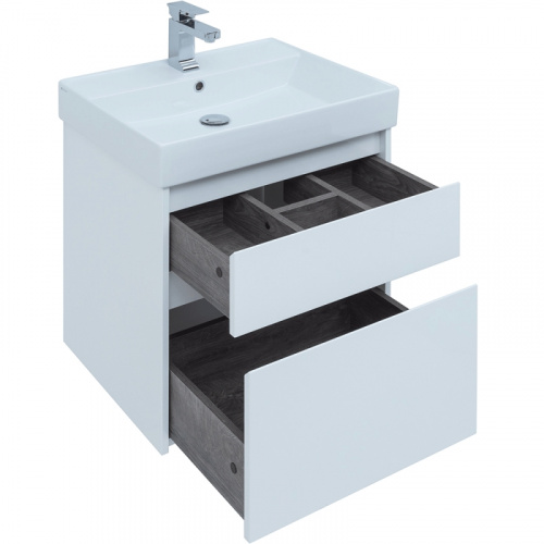 картинка Комплект мебели Aquanet для ванной 242921 Белый от магазина Сантехстрой