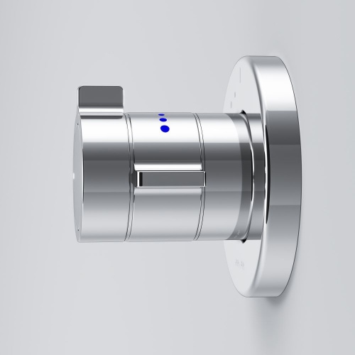 фото f85a65600 x-joy смеситель встроенный с тмс на 1 потребителя, хром