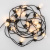 картинка Уличная гирлянда Лофт,  черный каучук,  20 прозрачных ламп х 5 LED,  влагостойкая IP44 от магазина Сантехстрой