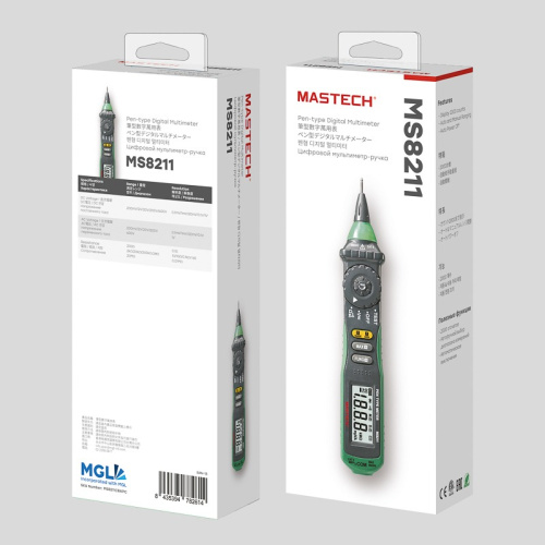 картинка Цифровой мультиметр-пробник MS8211 MASTECH от магазина Сантехстрой