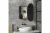 картинка Зеркало-шкаф Reflection Black led 450x800 RF2003BL от магазина Сантехстрой