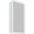картинка Зеркальный шкаф BelBagno spc-mar-400/800-1a-led-tch Белый от магазина Сантехстрой