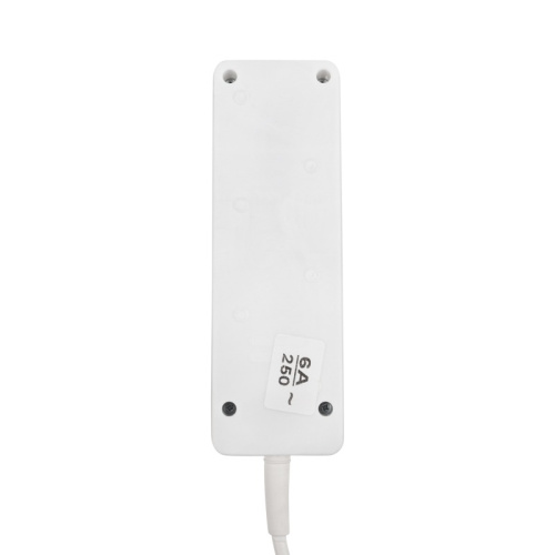 картинка Удлинитель PROconnect 3 гнезда,  1.5 м,  3х0.75 мм²,  с/з,  с кнопкой,  белый от магазина Сантехстрой