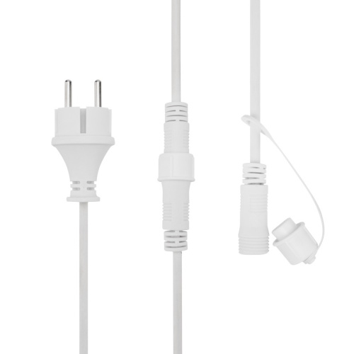 картинка Белт-Лайт 20м,  белый каучук,  шаг 50см,  40 подвесных патронов,  IP44 от магазина Сантехстрой