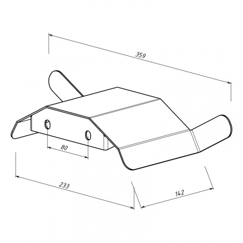 картинка Держатель садовый для хранения поливочного шланга,  настенный,  черный REXANT от магазина Сантехстрой