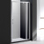 картинка Душевая дверь Cezares Molveno BA-11 110 MOLVENO-BA-11-90+20-C-Cr-IV профиль Хром стекло прозрачное от магазина Сантехстрой