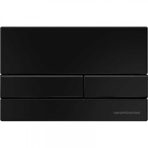 картинка Комплект унитаза с инсталляцией Ceramica Nova Metric CN3007_1002B_1000 с сиденьем Микролифт и Черной матовой клавишей смыва от магазина Сантехстрой