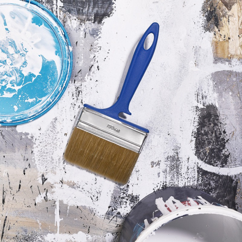 картинка Кисть плоская «Лаки» 100х12 мм REXANT от магазина Сантехстрой