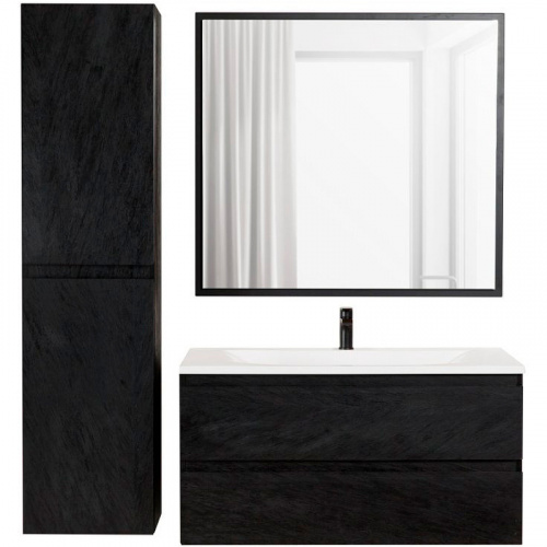 картинка Шкаф пенал Cezares Molveno 40 MOLVENO-1600-2A-SC-ANTR подвесной Antracite от магазина Сантехстрой