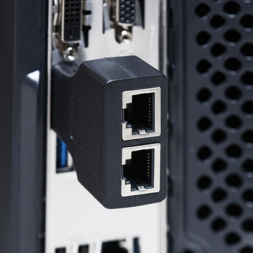 картинка HDMI удлинитель по витой паре RJ-45(8P-8C) до 30м (1080p) REXANT от магазина Сантехстрой