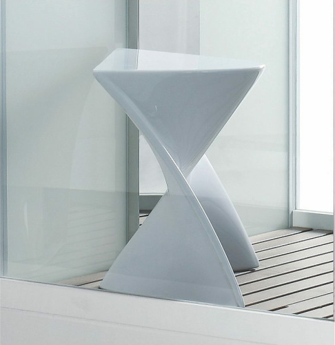 картинка Стульчик для ванной Orans SR-89 89W0000 Белый от магазина Сантехстрой