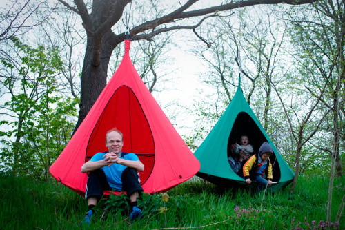 картинка Gardeck Гамак-кокон Jamber, красный от магазина Сантехстрой