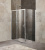 картинка Душевой уголок BelBagno Unique 115x80 UNIQUE-AH-1-100/115-80-C-Cr профиль Хром стекло прозрачное от магазина Сантехстрой