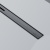 картинка W01SC-S11-080-05BM MasterFlow Трап для душа линейный универс затвор Slim line 80см цвет черн мат от магазина Сантехстрой