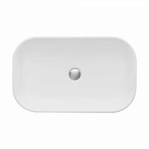 картинка Раковина накладная Aquaton Лола 60 литьевой мрамор, белая (1A73313Klk010) от магазина Сантехстрой