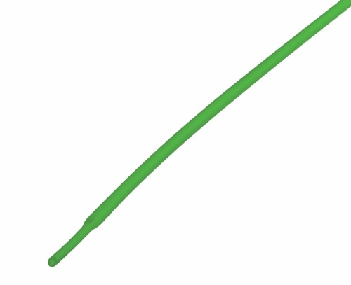 картинка Трубка термоусаживаемая ТУТ нг 1,0/0,5мм,  зеленая,  упаковка 50 шт.  по 1м REXANT от магазина Сантехстрой