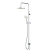 картинка F0790000 Gem душ.система, набор: верхн.душ d 220 мм, ручн.душ 1 ф-ция d 110 мм, переключатель, хром, от магазина Сантехстрой