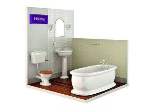 картинка Бачок для унитаза Heritage Dorchester PVEW02 от магазина Сантехстрой