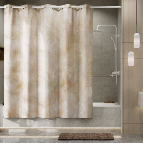 картинка Штора для ванны WasserKRAFT Aland 200х200 SC-85104 Бежевая от магазина Сантехстрой