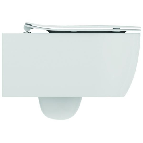 картинка Сиденье с крышкой для унитаза Ideal Standard BLEND CURVE SANDWICH тонкое с микролифтом T520801 от магазина Сантехстрой