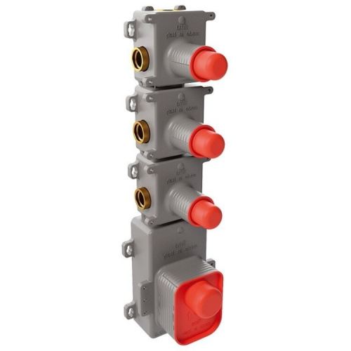 картинка FIMA|Carlo Frattini Внутренняя часть встраиваемого термостатического смесителя для душа, 3 источника от магазина Сантехстрой