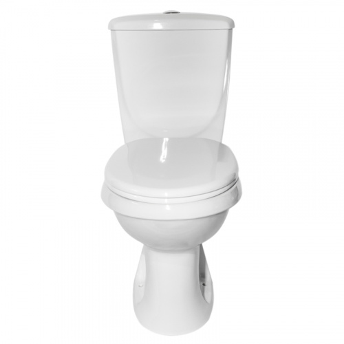 картинка Унитаз-компакт Элисса Оптима Стандарт, с сиденьем, белый (43901130302) от магазина Сантехстрой