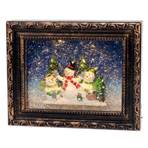 картинка Декоративный светильник Картина с эффектом снегопада NEON-NIGHT от магазина Сантехстрой