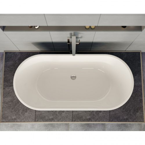 картинка Акриловая ванна 170x80 см VitrA Geo 65370006000 от магазина Сантехстрой