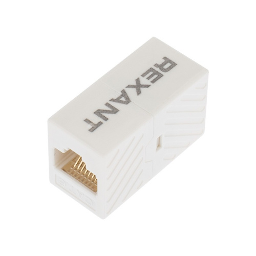 картинка Адаптер проходной UTP RJ-45(8P-8C),  CAT 6 REXANT от магазина Сантехстрой