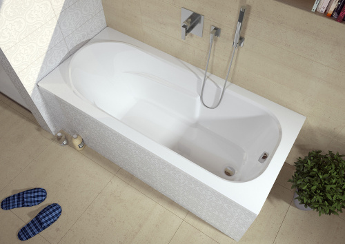 картинка Акриловая ванна Riho Columbia 140x70 B004001005 (BA0500500000000) без гидромассажа от магазина Сантехстрой