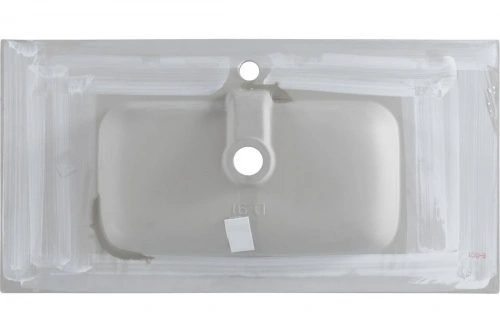 картинка Раковина-столешница Aquanet Flat 90 белый матовый 00330432 от магазина Сантехстрой