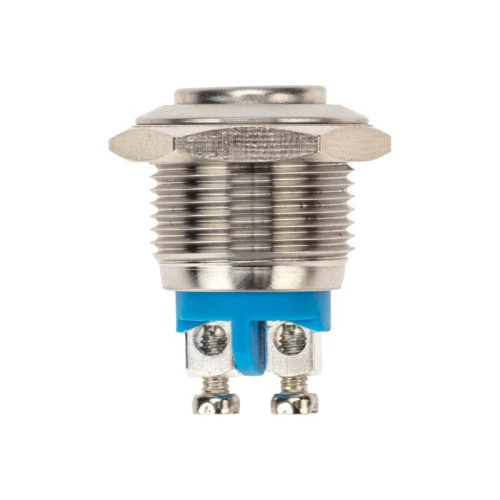 картинка Кнопка антивандальная Ø16 Б/Фикс (2с винт) OFF-(ON) выпуклая (A16-A3) REXAN от магазина Сантехстрой