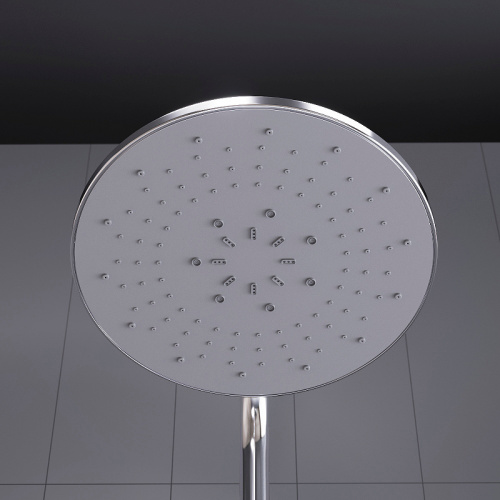 картинка D0710400 Futura душевая система с душевым ТМС смесителем, хром от магазина Сантехстрой