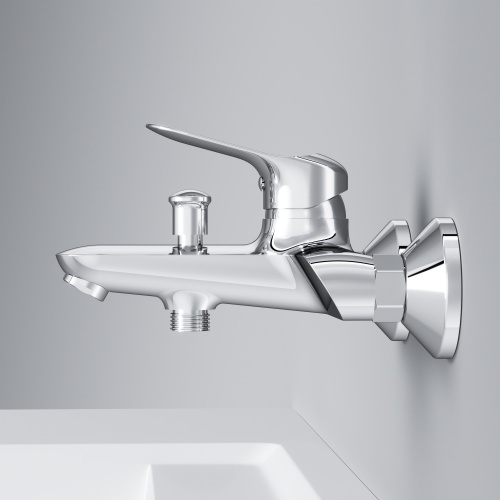 фото f85c10000 sunny, смеситель для ванны и душа, хром, шт
