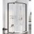 картинка Душевой уголок Ravak Pivot PSKK3 100x100 376AA300Z1 профиль Черный стекло прозрачное от магазина Сантехстрой