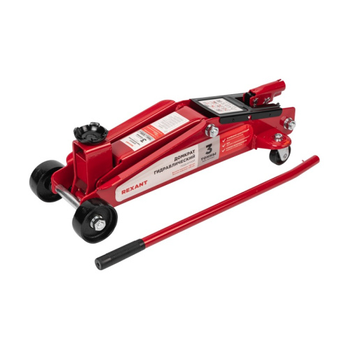 картинка Домкрат гидравлический подкатной 3т с высоким подъемом,  SUV REXANT от магазина Сантехстрой