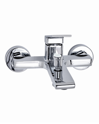 фото orange gauss m30-100cr однозахватный смеситель для ванны/душа, без аксессуаров, хром